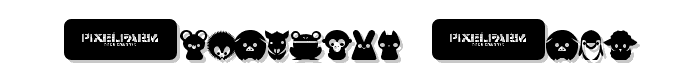Pixelfarm Pets font